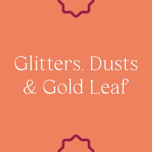 Glitters, Dusts &amp; Gold Leaf