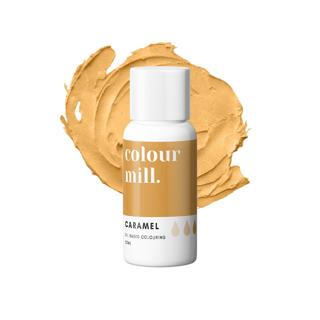 Oil Based Colouring 20ml Caramel