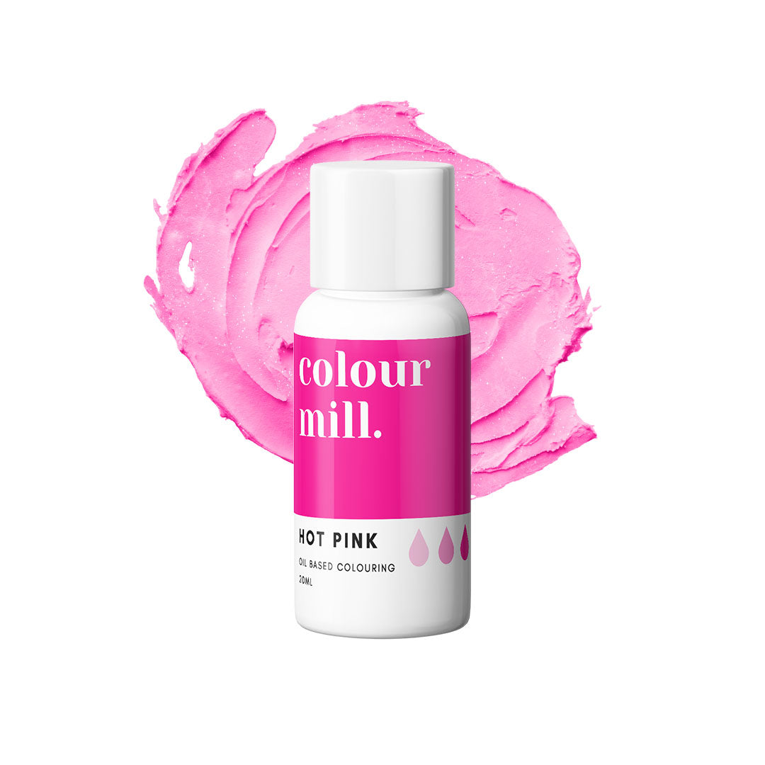 Oil Based Colouring 20ml Hot Pink