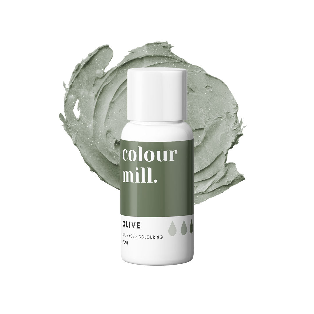 Oil Based Colouring 20ml Olive