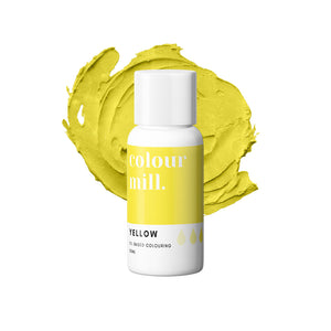 Oil Based Colouring 20ml Yellow